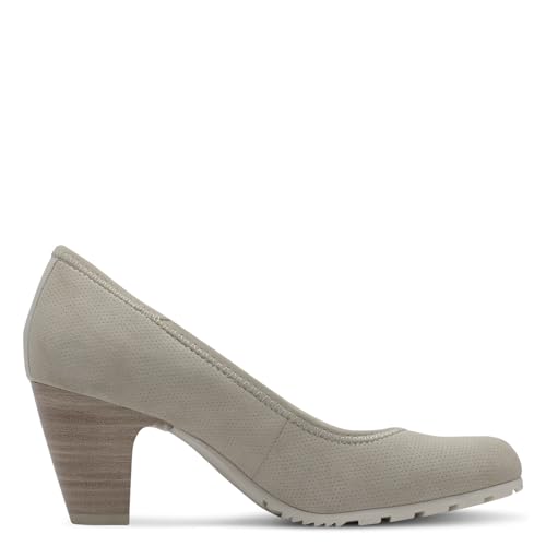 s.Oliver Damen Pumps mit Blockabsatz Bequem, Beige (Cream), 39 EU – Bild 5