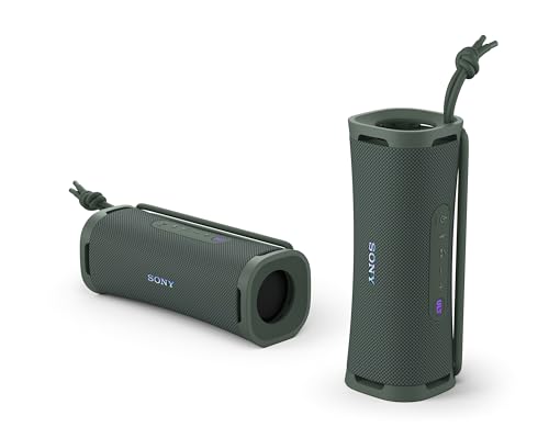 Image of Sony ULT Field 1 Wireless Ultra Portable Bluetooth Compact Speaker, IP67 Waterproof, Dustproof, Shockproof with Enhanced Bass, 12 Hour Battery and Detachable Strap, Forest Grey, UAE Model, 2024