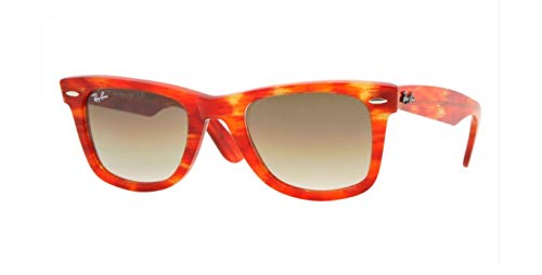 Image of Ray-Ban Gradient Square Unisex Sunglasses (0Rb2140 | 50 Mm| Brown)