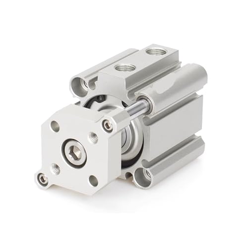 Vérin pneumatique compact à tige de guidage CQMB100 robuste