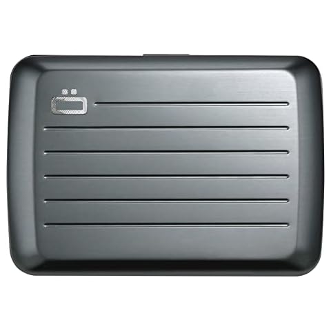 Ögon Smart Wallets - Cartera de Aluminio Stockholm V2 - Platinium Cover