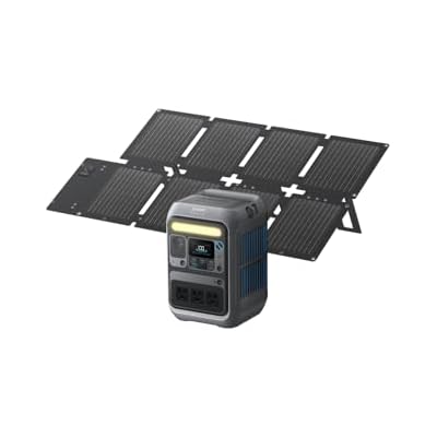 Anker Solix C300 Portable Power Station with Solix PS60 Compact Portable Solar Panel 288Wh�ݡ����֥��Ÿ���60W�����顼�ѥͥ륻�å� ��ʽ���300W �������� ������������ ����ѥ��� �ѥ�ե� ����Ŵ ���۸�ȯ�ť��å� ������ ���󥫡�