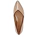 Naturalizer Womens Havana Pointed Toe Slip On Dress Ballet Flat Rose Gold Metallic 8 M