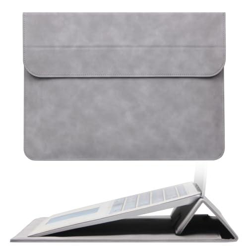 Funda delgada de poliuretano para laptop de 15 pulgadas que corrige tu postura al escribir