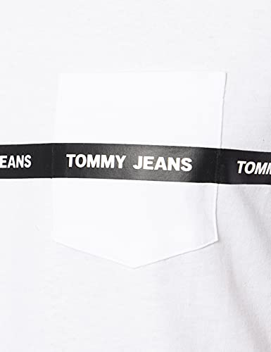 Tommy Jeans Tjm Branded Tape Tee, Maglietta a