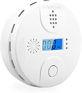 YZIF Carbon Monoxide Detector CO Alarm Detector with Digital Display and Sound Alarm For Home