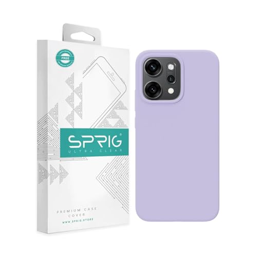 SPRIG Compatible with Oppo Reno 14 Pro Premium SilkTone (Liquid Silicone) Back Cover Drop Tested Shock Proof Mobile Case for Men, Women, Boys and Girls with Camera Protection (Light Purple)