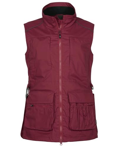 Pinewood Damen Hundesport Trainer Weste - Hundesport Weste Damen - praktische Weste mit vielen Taschen und Platz für Hundetraining Zubehör - winddicht und wasserabweisend