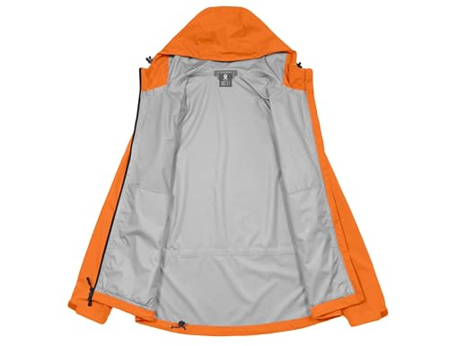 Image of Little Donkey Andy Men's Waterproof Rain Jacket Outdoor Raincoat for Hiking