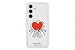 Produktbild Samsung Flipsuit Case EF-MS921 für das Galaxy S24, Smartphone-Cover, Handy-Hülle, Schutz Case, Einlegekarte Keith Haring, White