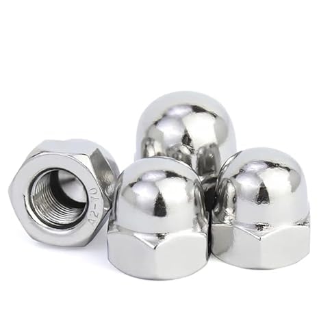 Image of SYLIX 3MM Stainless Steel Hex Dom Nut (10 PCS)
