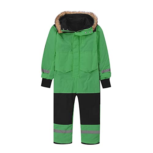 Snow Suit for Kids Girls Boys One Piece Snowsuits Winter Outdoor Snow Pants Waterproof Warm Snowboarding Ski Suits4