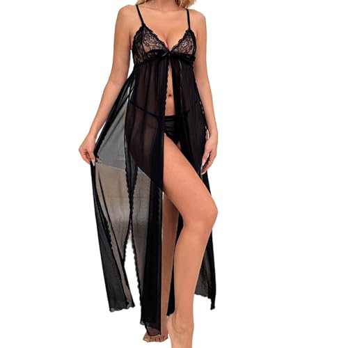 Chemise de nuit à bretelles réglables pour sublimer vos soirées