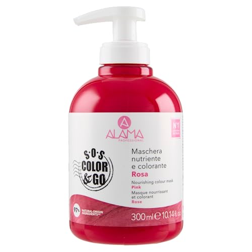SOS Color & Go Mascarilla Acondicionadora de Color Rosa, 300ml