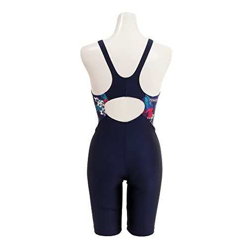 TYR レデイース 練習用 スパッツ水着 TYR SALOH122 NVBL L