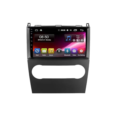 Radio Coche 2 DIN Evita Distracciones con Carplay Pantalla Benz W169 B200