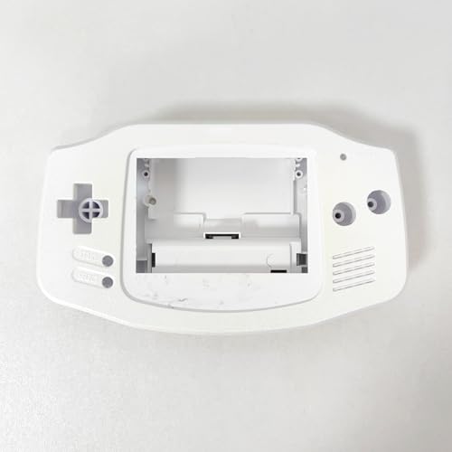 Image of Hzxkqmil Full Housing Shell Kit for Nintendo Gameboy Advance GBA Console | Custom Shell Replacement Housing Case Repair Parts with Buttons Screws + Tools Kit for GBA Console,Pearly White