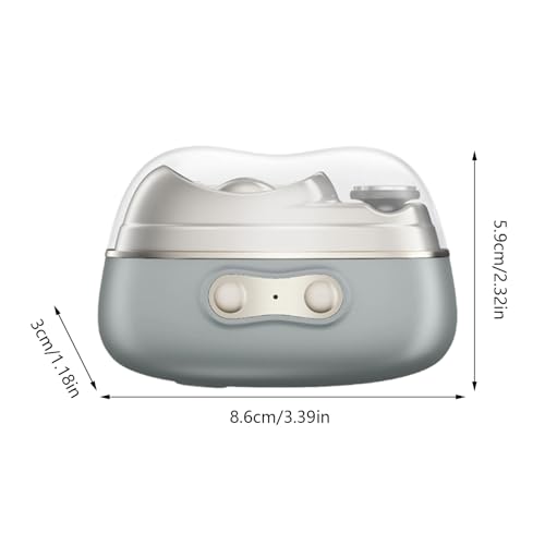 Coupe-ongles électrique de voyage à LED pour la chambre et la maison
