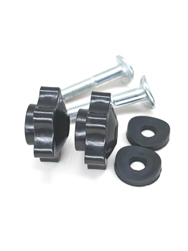 Zip8-Zip Handle Knob and Screw Bolt Washer Kit for Toro Lawn Mowers/Snow Blowers 92-2260 & 106-4161 & 107-3844 Repair Snow throwers and Lawn mowers Part - Thumbnail 7