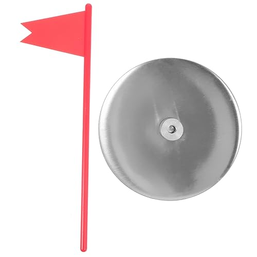NAMOARLY Flags Cup Set 1 Set Golf Flag and Cup Training Aid for Putting for Yard or Indoor Practice