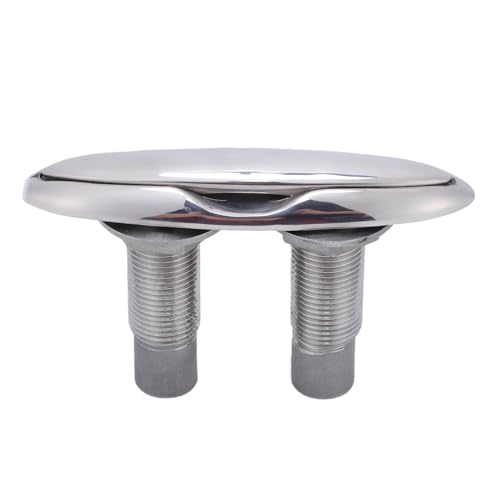 Taquet de bateau rétractable encastré de 5 pouces en inox 316