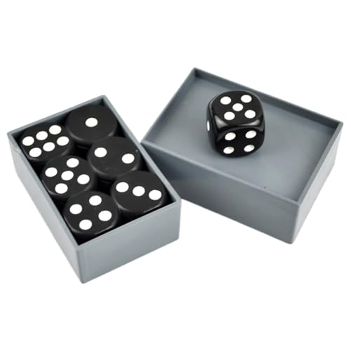 Juego de dados de truco, juego de dados | juegos de dados de mesa | dados de truco de dados obedientes, ilusión de escenario, divertido juguete clásico para fiestas de cumpleaños
