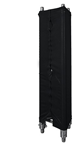 Housse pour traverse 2m noir stretch m1 avec auto-agrippant