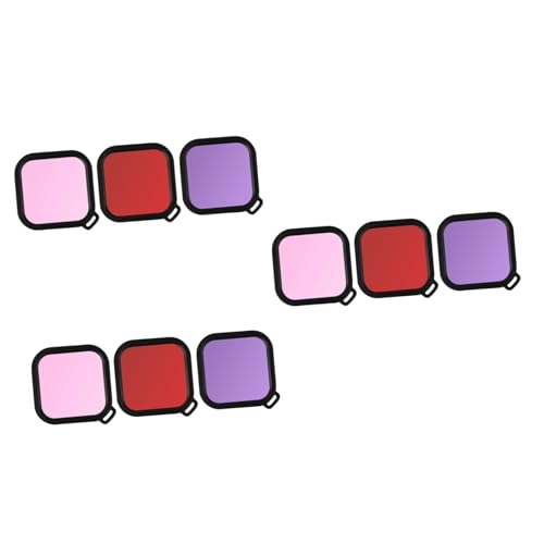 Filtres de plongée pour caméra étanche avec correction couleur