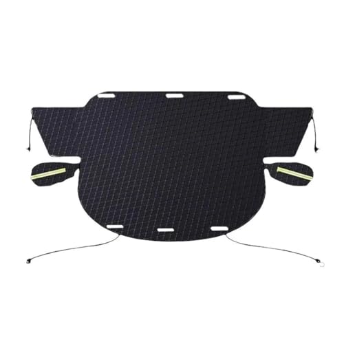 MODADA Couverture Pare-Brise Voiture Couverture De Pare-Brise Imperméable Anti-Gel Et Neige pour Pare-Brise De Voiture avec Protection De Rétroviseur Magnétiques Bâche Pare Brise