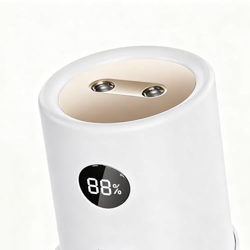 Humidificateur d'intérieur pour bureau et maison avec double buse vapeur - 7