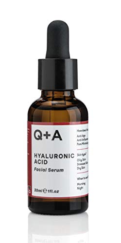 Q+A Hyaluronic Acid Facial Serum. A Hydrating Hyaluronic Acid Serum For Healthy And Plump Skin. 30Ml/1Fl.oz #TOP1
