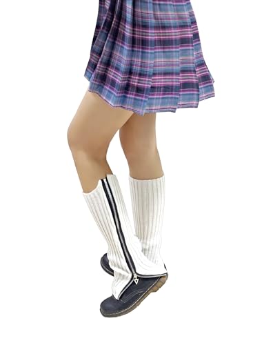 Image of Women's Long Socks Leg Warmers Boot Socks Winter Ankle Heap Sock Goth Leg Warmers