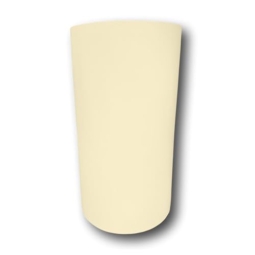 Image of Eagle 1 Aluminum /Vinyl Siding Coil (Multiple Sizes) Each Roll Includes Free 1.25 inch Matching Stainless Steel Trim Nails - Fascia Cover- Aluminum Flashing Roll (6 inch x 50 FT, Cream)