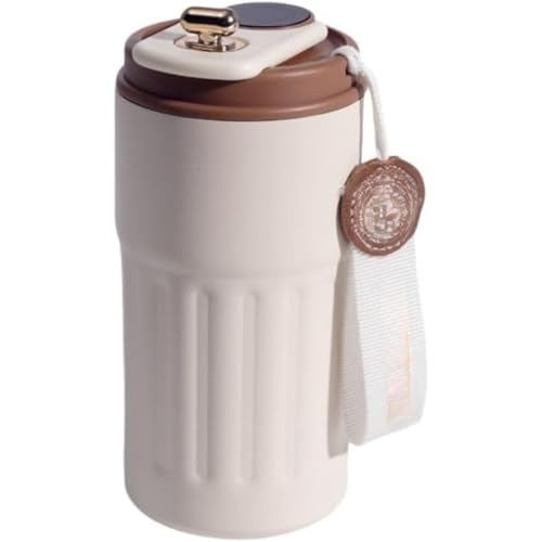 AKILER�^��f�M�R�[�q�[�}�O450 ml��e�ʃI�[�o�[�t���[�h�~316�X�e�����X�������x�\���R��h�~�ۉ����@�r (�R�[�q�[�F,450 ml)