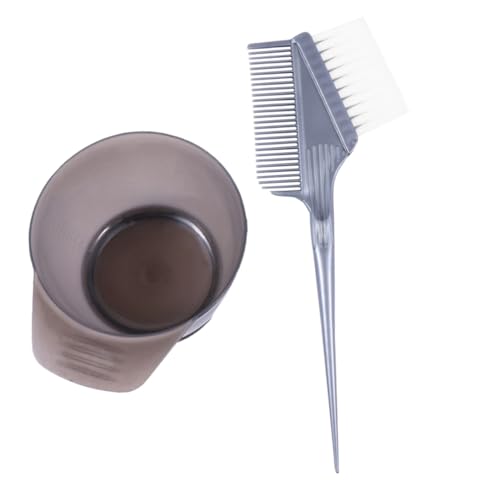 POPETPOP 2 pièces Bol à Teinture avec Anse Plastique pour Coloration Cheveux Outil de Teinture et Pratique Accessoire Essentiel pour Salon Professionnel et Usage Maison Couleur Aléatoire