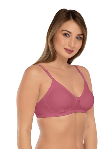 Image of Daisy DEE Women's Cotton Seamless Non-Padded Non-Wired Full Coverage T-Shirt Bra NLBLA
