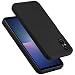 Produktbild Cadorabo Hülle kompatibel mit Sony Xperia 5 V Hülle Silikon Handyhülle für Xperia 5 V Case aus flüssigem Silikon, Kratzfeste und stoßfeste Schutzhülle für Sony Xperia 5 V - Liquid SCHWARZ