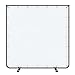 VIZ-PRO Vinyl Welding Curtain/Welding Screen with Frame, Clear, 6' x 6'