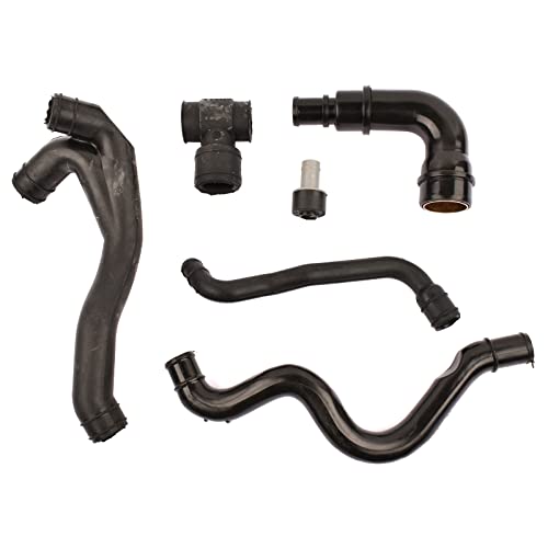 Flynsu Assemblage du tuyau de ventilation du carter Compatible avec AUQ AUM ARX ARY 1.8T 035103245A Cover