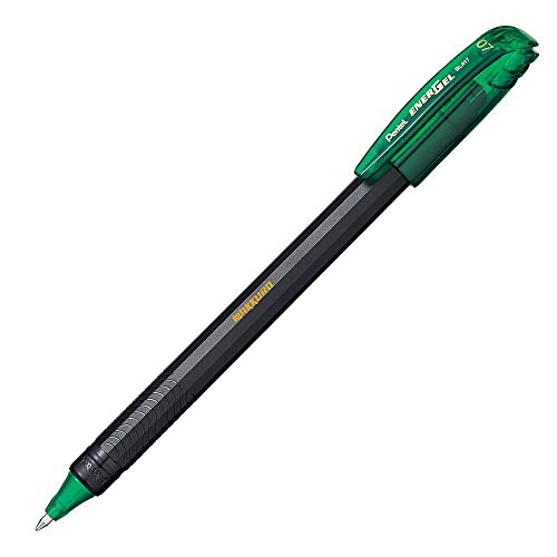 Pentel Caneta Gel Energel Makkuro 0.7 mm Verde SM/BL417-D