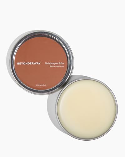 BEYONDERWAY Multipurpose Balm - Essential Oil Blend of Helichrysum, Frankincense, Petitgrain & Lavender - Antioxidant Repair, Travel-Size 1.5oz - Cruelty-Free Intensive Skin Care Treatment