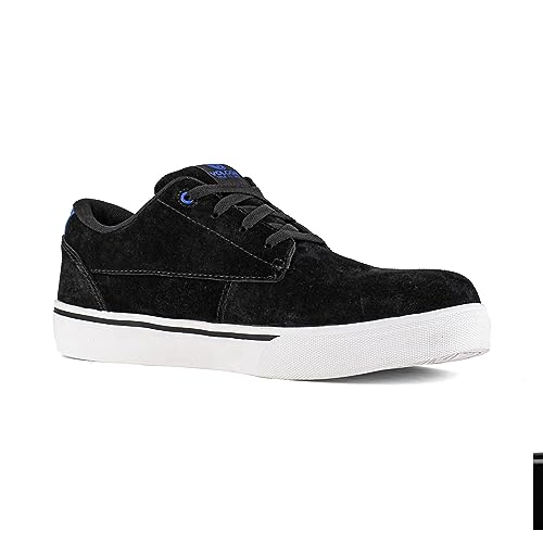 Image of Volcom True, Men's, Black, Comp Toe, EH, Slip Resistant, Skate Style, Work Shoe (7.5 M)
