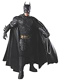 Batman: The Dark Knight Deluxe Grand Heritage Collection Costume, Black, Medium