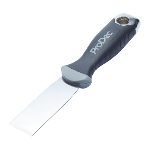 Image of ProDec Advance 1.25" Duragrip Soft Grip Paint Scraper/Stripping Knife for Removing Paint, Adhesive, Wallpaper and More