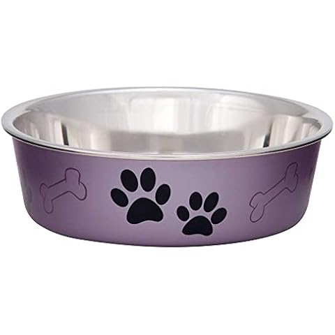 Loving Pets Metallic Bella Dog Bowl, Large Cover