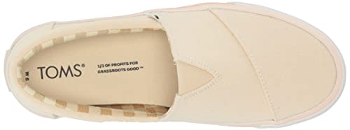Toms Women's Fenix Slip-On Sneaker, Beige, 9 #TOP4