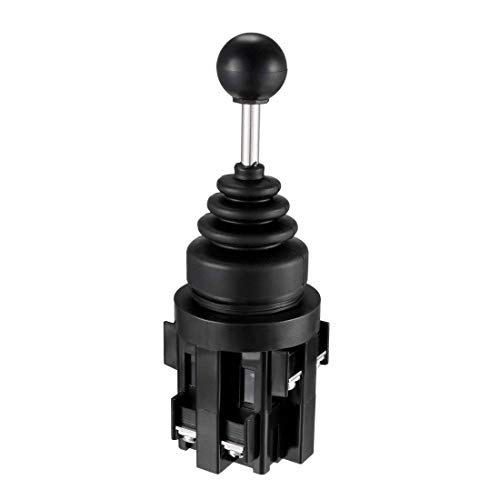 GUUZI CS-402 4NO 4-Posiciones Retorno Momentáneo Joystick Interruptor de Joystick con Manga de Goma