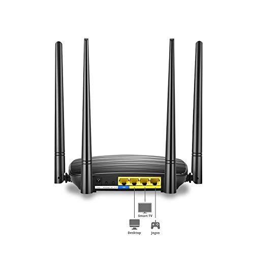 Roteador Wireless Dual Band AC1200 Multilaser - RE018