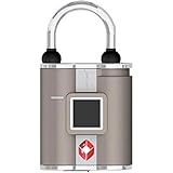 BIO-key TouchLock TSA Approved Smart Luggage Lock, Gold