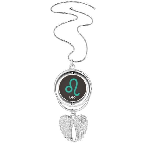 Collier pendentif ailes d'ange constellation du Lion - Bijou astro